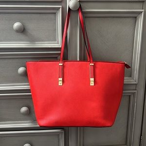 Red Shoulder Bag & or Tote